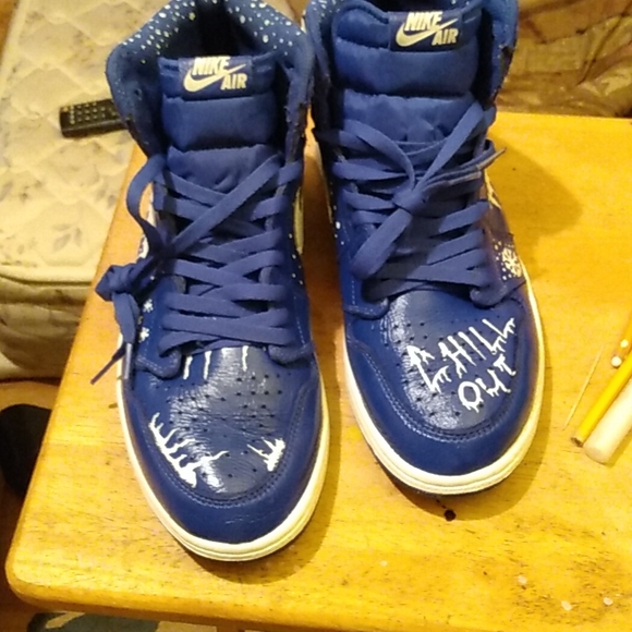 Jordan 1 custom winter theme - Picture 4 of 4
